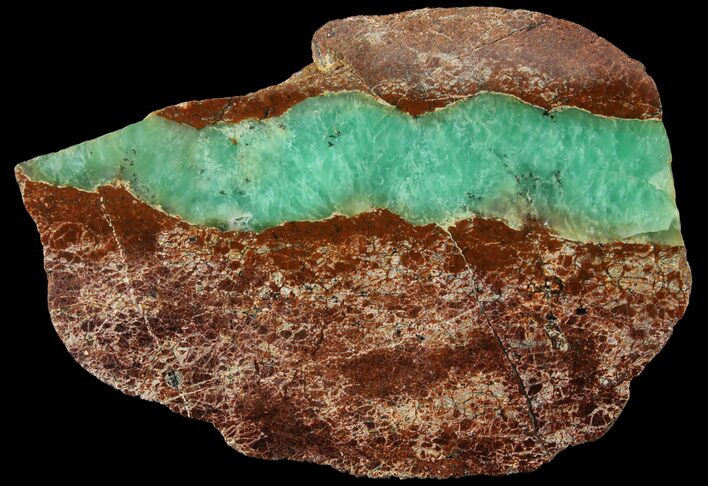 Polished Green Chrysoprase Slab - Western Australia #95854